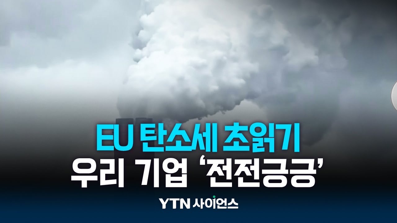 EU 탄소세 '코앞'...우리 기업 '전전긍긍'