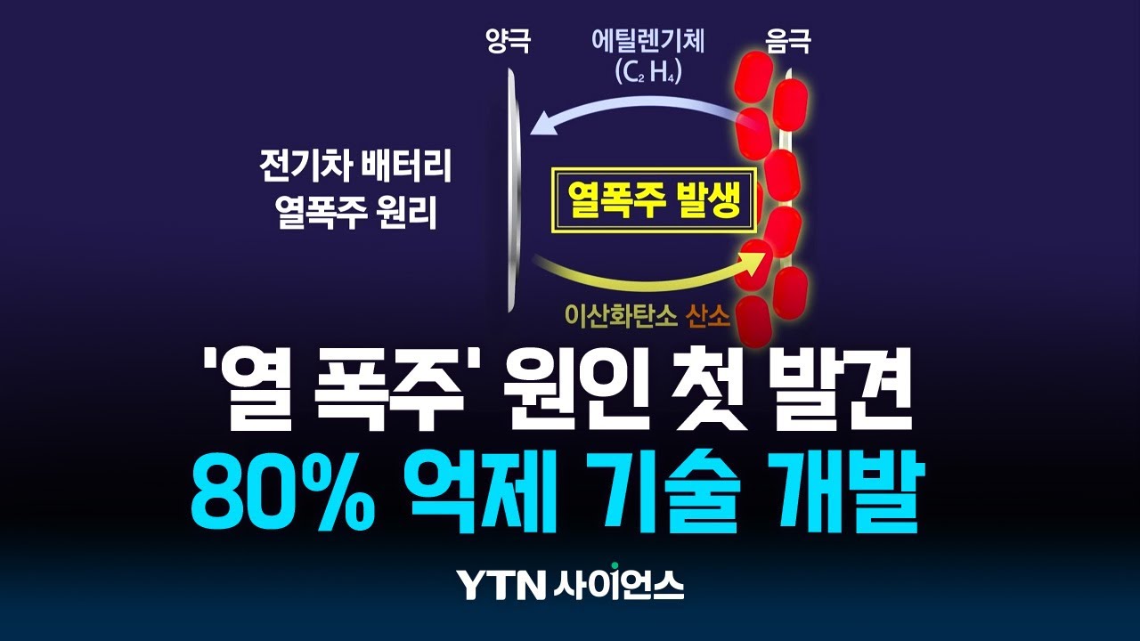 전기차 배터리 '열 폭주' 원인 찾았다...음극 코팅으로 억제 가능