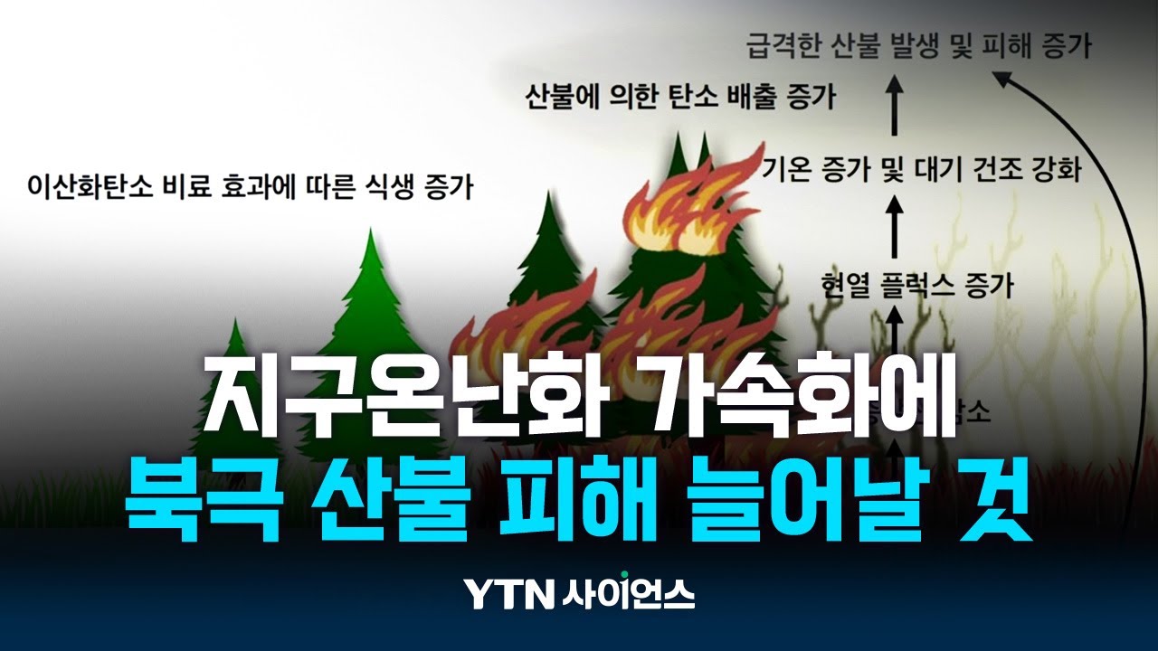 지구온난화 가속화에…북극 산불 피해 늘어날 것