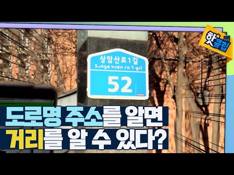 [핫클립] 도로명은 어떤 원리로 만들어졌을까?