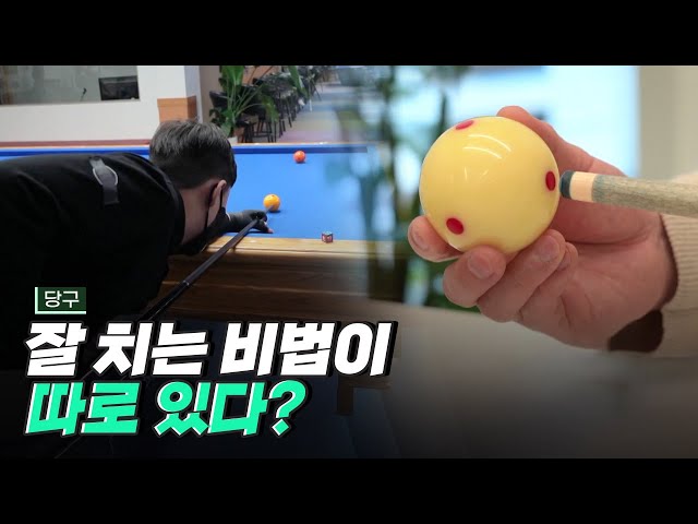 [핫클립] 당구를 잘 치는 꿀팁 - 당구 속에 숨겨진 과학