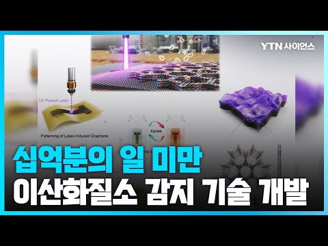 [과학뉴스] 국내연구진, 폐 구조 본떠 이산화질소 감지하는 고성능 센서 개발