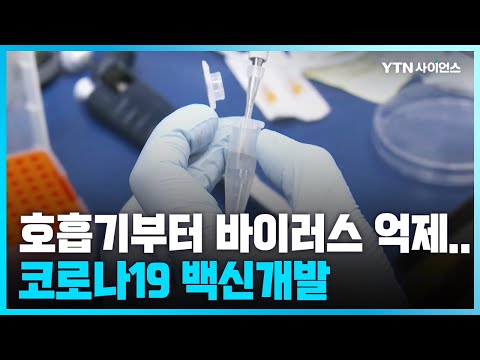 [과학뉴스] 호흡기부터 바이러스 억제하는 코로나19 백신 개발