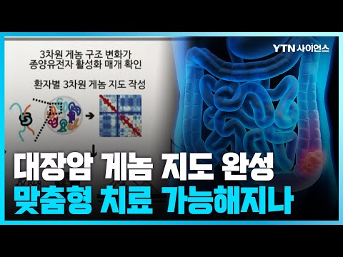 [과학뉴스] KAIST와 서울대 암연구소 공동연구팀, AI 기반 한국인 대장암 환자 3차원 게놈 지도 작성